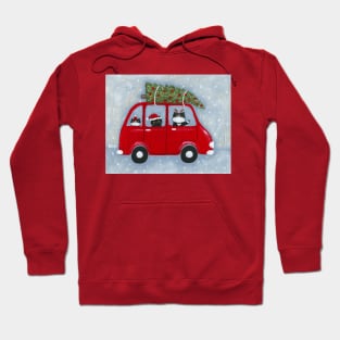 Bringing Home The Tree Hoodie